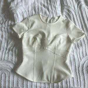 A.L.C. Bustier / Corset detail T shirt.